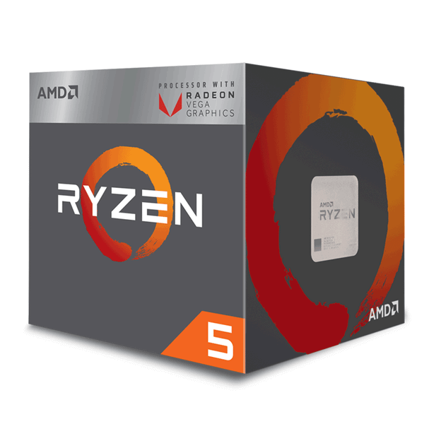 CPU AMD Ryzen 5 2600 (6C/12T, 3.4 GHz - 3.9 GHz, 16MB) - AM4
