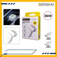 Cục sạc xe hơi Genshai GS22PD