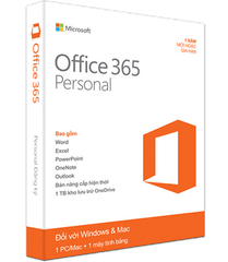 Phần mềm Office 365 Personal  32bit/64 English Subscr