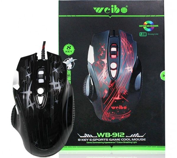 Chuột dây WEIBO WB-912 Quang