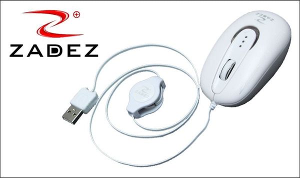 Chuột dây Zadez M218 (dây rút) Quang