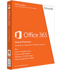 Phần mềm Office 365 Home Premium 32bit/64 English 6GO - 00018