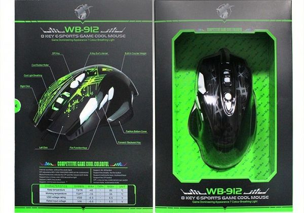 Chuột dây WEIBO WB-912 Quang