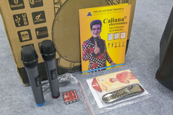 Loa kéo di động CALIANA TN15 + 2 Mic