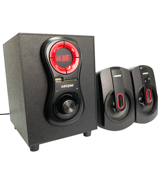 Loa máy tính 2.1 LEXING LX-528 (Bluetooth/FM/USB/SD/Remote)