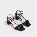 Giày Sandals Nữ Gót Trụ CHRISTINA-Q XDN347E