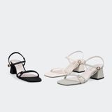 Giày sandals nữ gót trụ ChristinA-Q XDN312