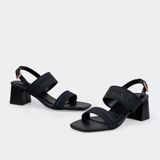 Giày sandals nữ gót trụ ChristinA-Q XDN309