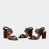 Giày sandals nữ gót trụ ChristinA-Q XDN302