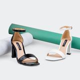 Giày sandals nữ gót trụ ChristinA-Q XDN310