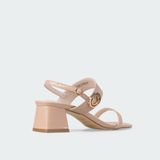 Giày sandals nữ gót trụ ChristinA-Q XDN295