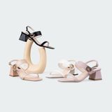 Giày sandals nữ gót trụ ChristinA-Q XDN295