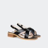 Giày sandals nữ gót trụ ChristinA-Q XDN299