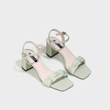 Giày Sandals Nữ Gót Trụ CHRISTINA-Q XDN347E