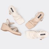 Giày sandals nữ đế xuồng ChristinA-Q XDX134D