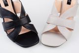 Giày sandals nữ gót trụ ChristinA-Q XDN260