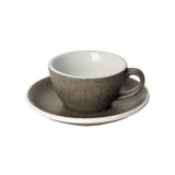 Egg 150ml Flat White Cup & Saucer (Potters Colors)