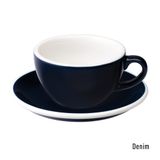 Egg 200ml Cappuccino Cup & Saucer