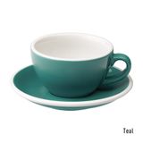 Egg 200ml Cappuccino Cup & Saucer