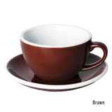 Egg 250ml Cappuccino Cup & Saucer