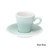 Tulip 80ml Espresso Cup & Saucer