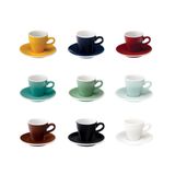 Tulip 80ml Espresso Cup & Saucer