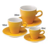 Tulip 80ml Espresso Cup & Saucer