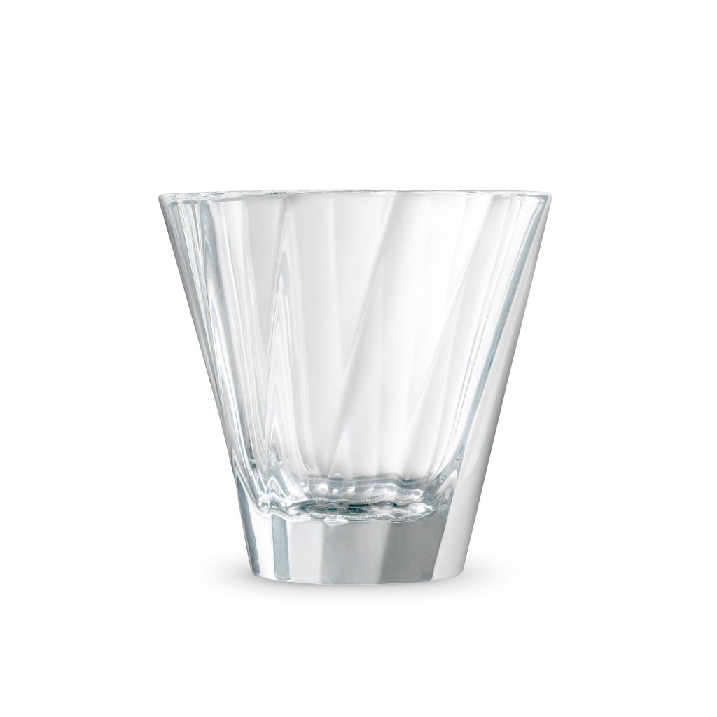 Urban glass twisted Cappuccino glass (clear)