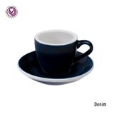 Egg 80ml Espresso Cup & Saucer