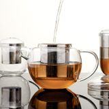 Pro Tea 400ml Glass Teapot with Infuser (Clear)