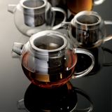 Pro Tea 400ml Glass Teapot with Infuser (Clear)