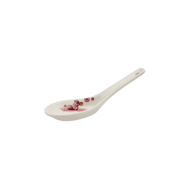 A CURIOUS TOILE - 14CM SPOON (RED)
