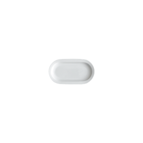 ER-GO!SYSTEM - 18CM OVAL PLATE (WHITE)