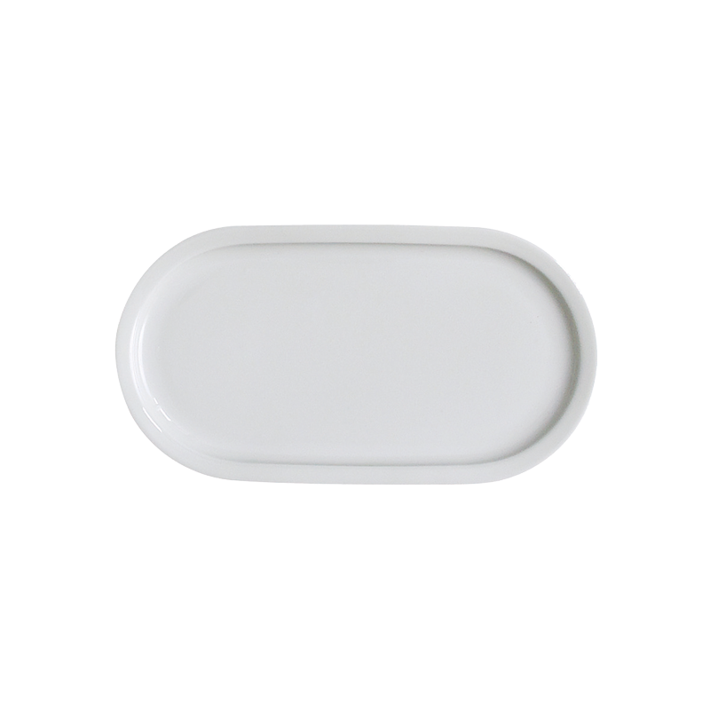 ER-GO!SYSTEM - 28CM OVAL PLATE (WHITE)