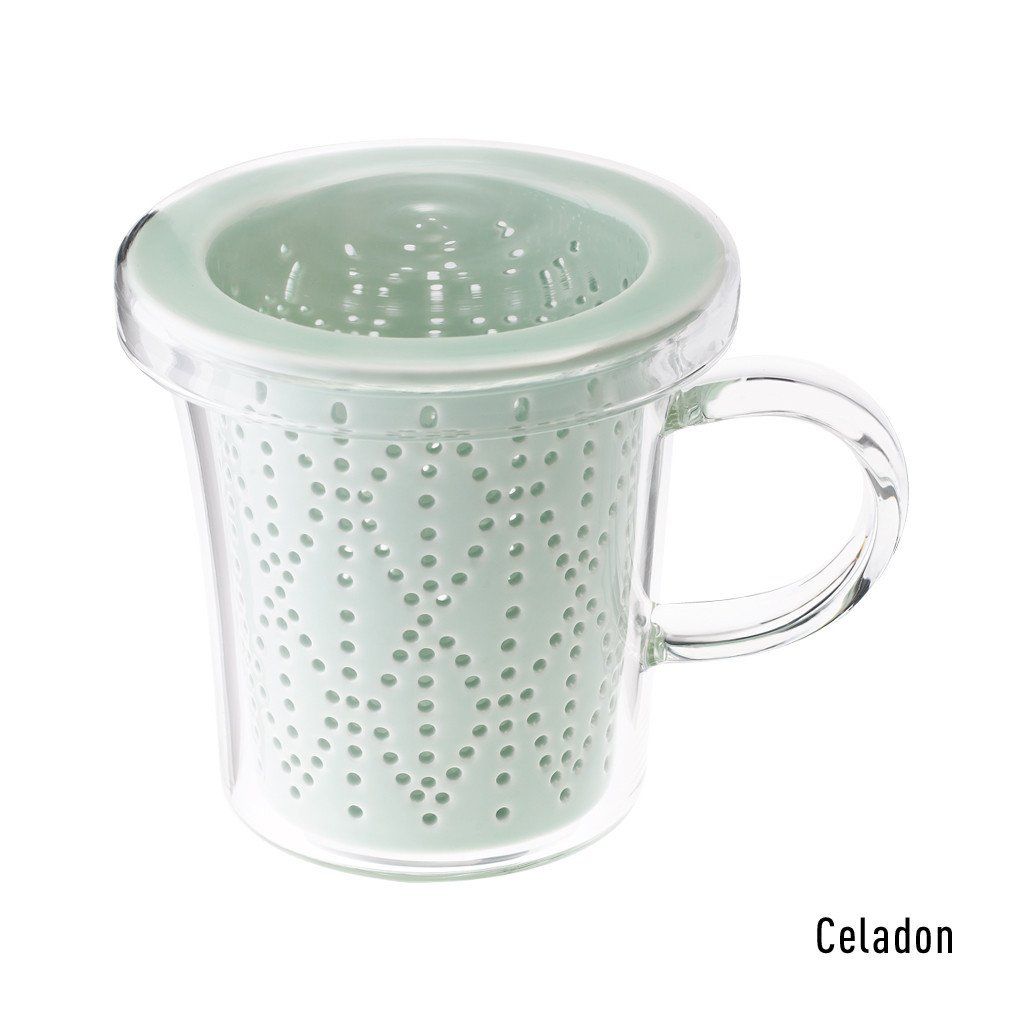 Ly(tách) cao cấp Weave 300ml Mug with Porcelain Infuser