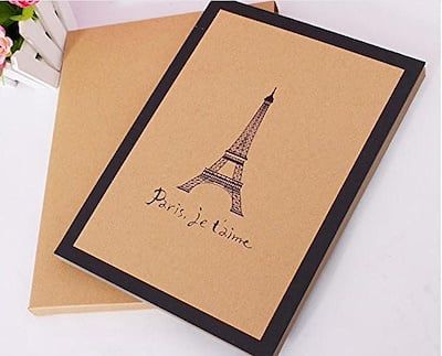 DIY Paris Scrapbook - Sổ dán ảnh trang trí - Paris 