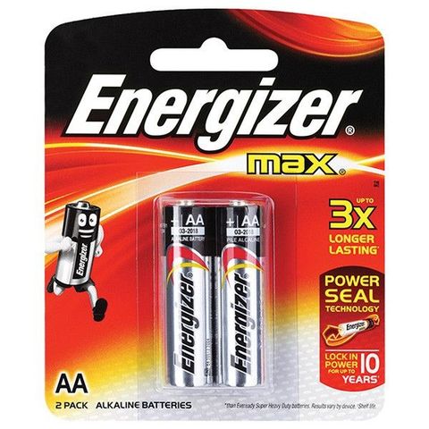  Pin Energizer AA Alkaline LR6 vỉ 2 viên 