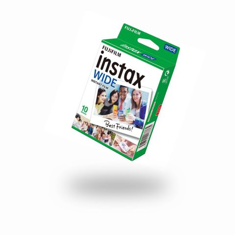  Film Instax Wide Single - Trắng - 10 tấm 