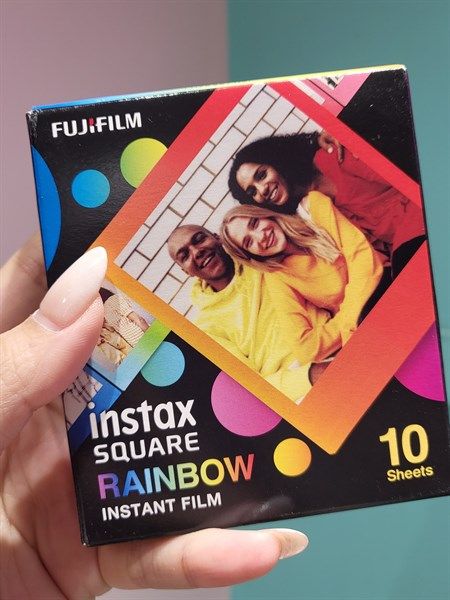 Film instax square single - Rainbow