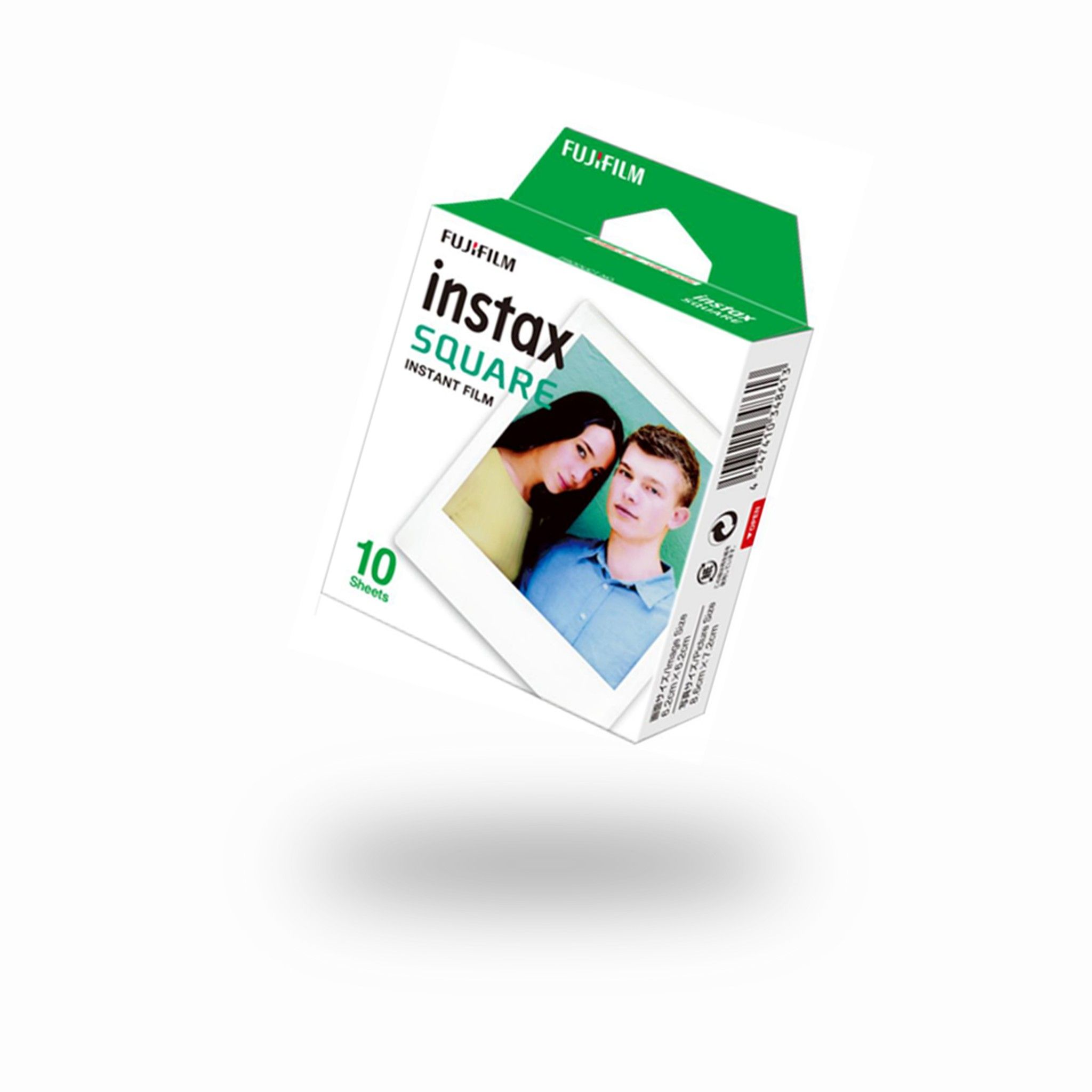 Film Instax Square Single - Trắng - 10 tấm