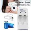 Bộ Pin CR2 sạc (2 pin, 1 sạc) - dành cho máy instax MINI 70/ instax SQUARE SQ6