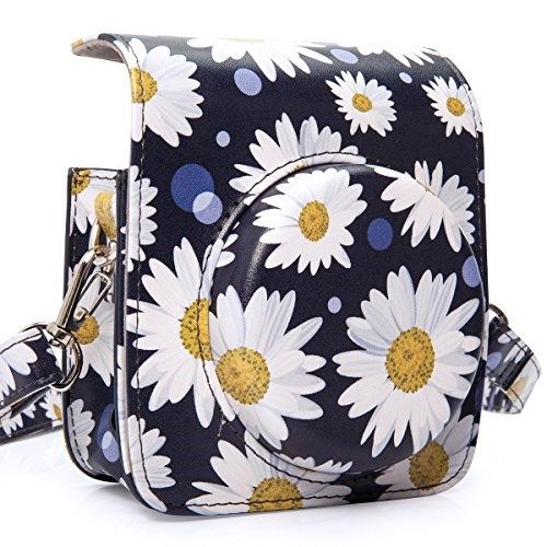 Case instax Mini 70 - Black Daisy