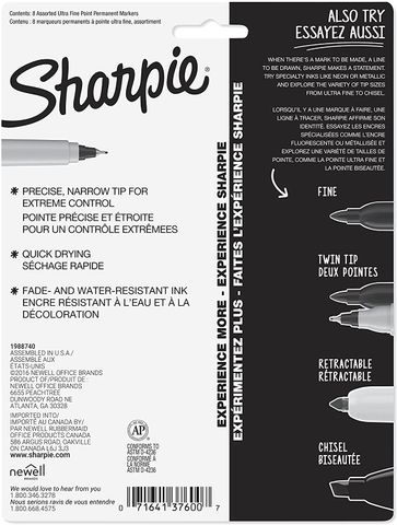  BÚT VIẾT LÊN ẢNH SHARPIE - PERMANENT MARKER 