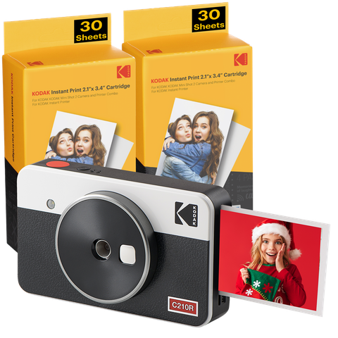  Máy chụp ảnh Kodak Mini Shot 2 C210R - tặng kèm 60 tấm ảnh 