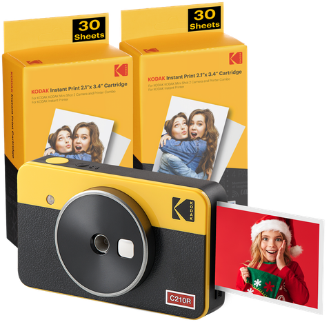 Máy chụp ảnh Kodak Mini Shot 2 C210R - tặng kèm 60 tấm ảnh 