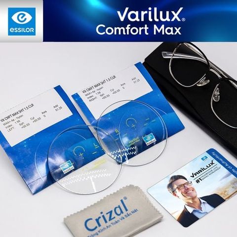  Đa Tròng Đánh Kỹ Thuật Số Đổi Màu Essilor Varilux Comfort 3.0 