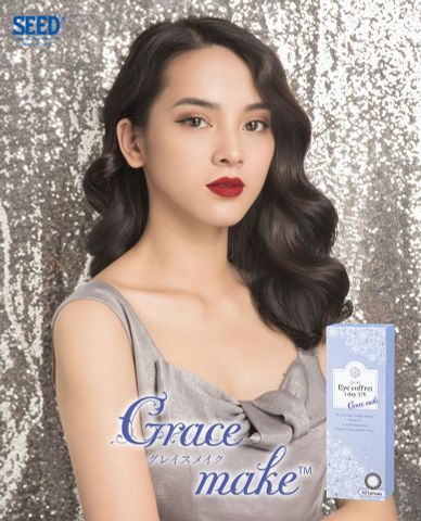  Kính Giãn Tròng 1 Ngày Grace Make (30 miếng) 