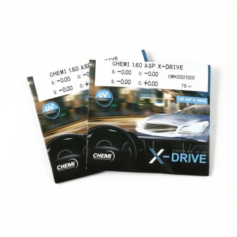  Tròng Kính Cho Người Lái Xe Chemi X-drive 1.60 Asp 