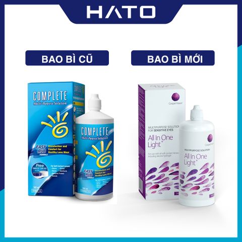  Nước Ngâm Contact Lens Kính Áp Tròng Abbott Mỹ Copper Vision Light ( Complete Easy Rub) Chính Hãng Date Mới 