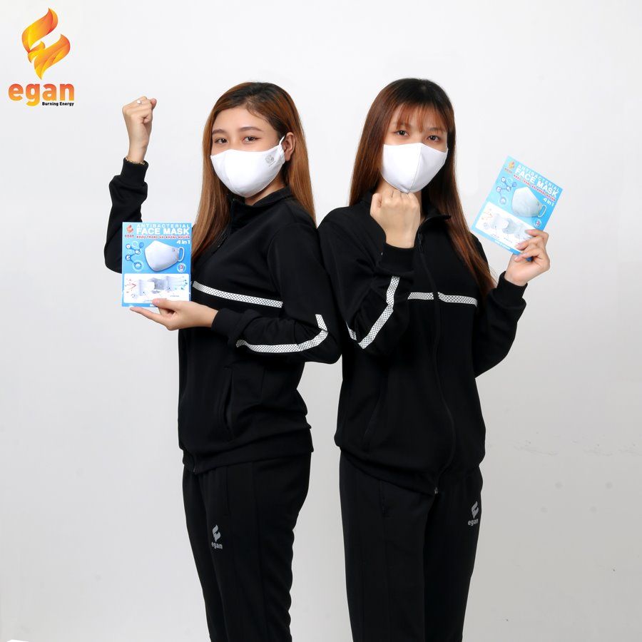 Khẩu Trang Vải 3 lớp Egan ( 1 Set/ 2 cái )